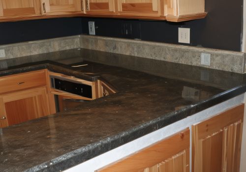 Premium granite countertop samples